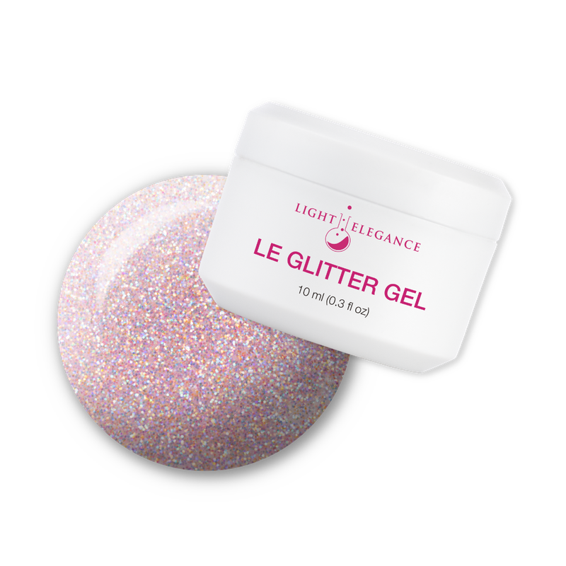 Light elegance glitter store gels