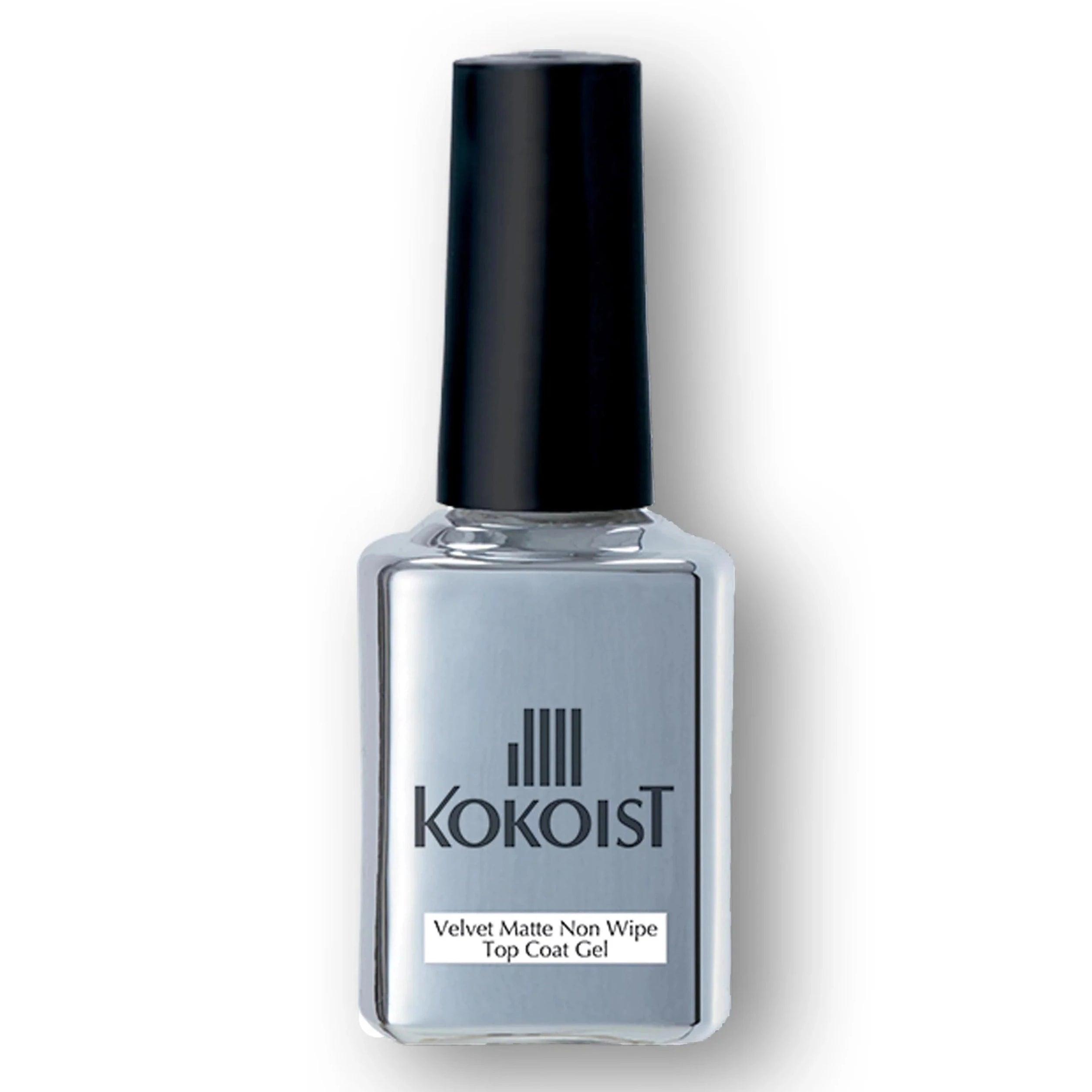 Kokoist Velvet Matte No-Wipe Top Coat – The Nail Hub