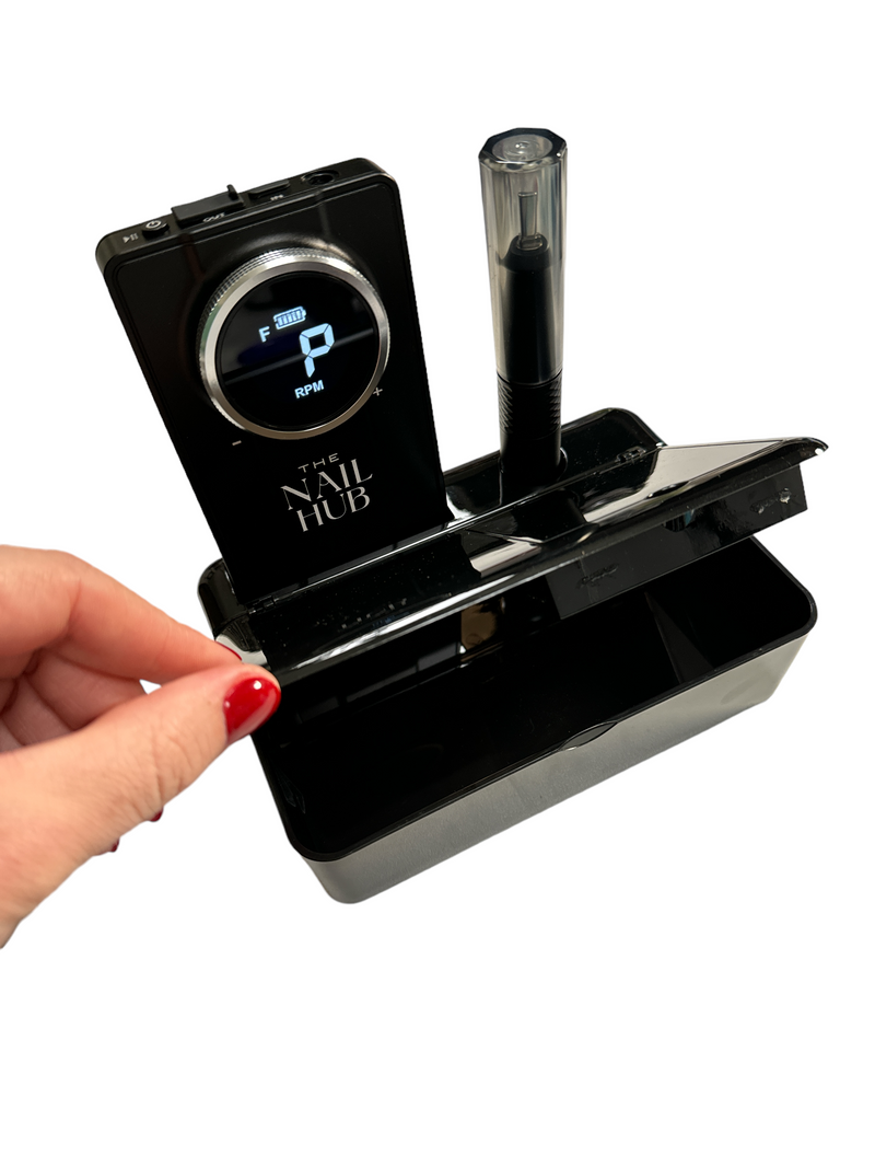 The Nail Hub 40K Portable Turbo E-File