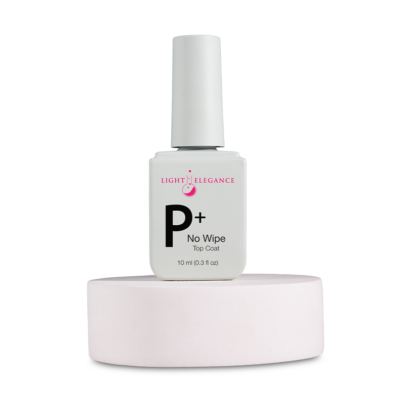 Light Elegance P+ Soak-Off Gel Polish - No Wipe Top Coat PRE-ORDER NOW FOR SHIPMENT 2/24