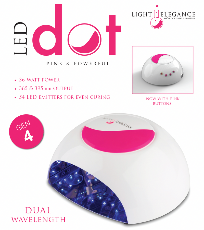 Light Elegance - LEDdot Gen4 Hybrid UV LED Nail Lamp