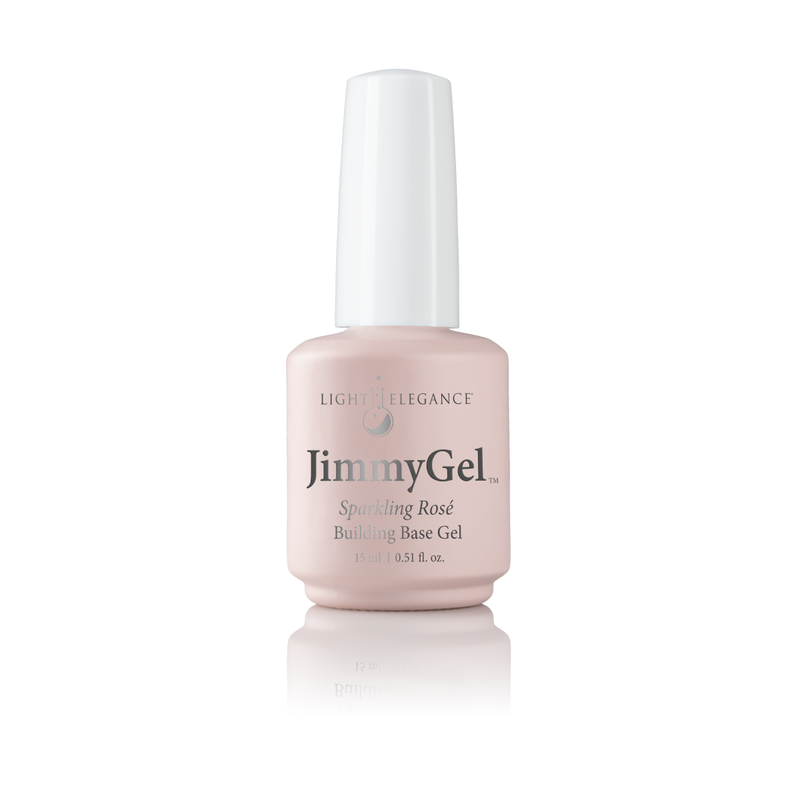 Light Elegance JimmyGel Soak-Off Building Base - Sparkling Rosé