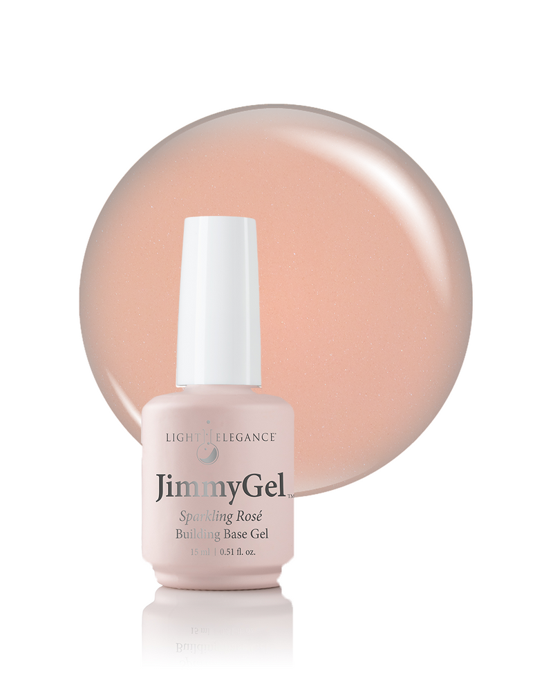 Light Elegance JimmyGel Soak-Off Building Base - Sparkling Rosé