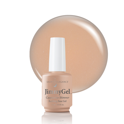 Light Elegance JimmyGel Soak-Off Building Base - Cappuccino Shimmer