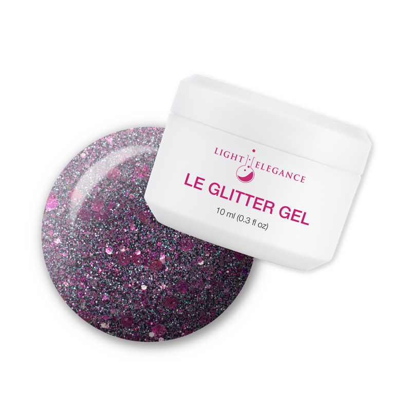 Light Elegance Glitter Gel - Part Time Pessimist